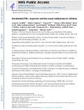 Cover page: Residential PM2.5 exposure and the nasal methylome in children