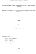 Cover page: El Mar de Extremadura: Irrigation, Colonization and Francoism in Southwestern Spain, 1898-1978