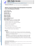 Cover page: Patterns of Sexual Activity and the Development of Sexual Pain Across the Menopausal Transition