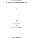 Cover page: School as Classificatory Machine: Sorting, Socialization, and Class in a Japanese Middle School