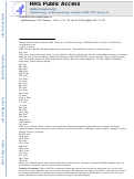 Cover page: The African Descent and Glaucoma Evaluation Study (ADAGES) III Contribution of Genotype to Glaucoma Phenotype in African Americans: Study Design and Baseline Data