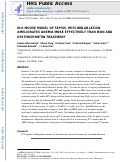 Cover page: In a Mouse Model of Sepsis, Hepcidin Ablation Ameliorates Anemia More Effectively than Iron and Erythropoietin Treatment