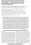 Cover page: Monoclonal autoantibodies specific for oxidized phospholipids or oxidized phospholipid–protein adducts inhibit macrophage uptake of oxidized low-density lipoproteins