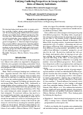 Cover page: Unifying Conflicting Perspectives in Group Activities:Roles of Minority Individuals