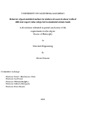 Cover page: Behavior of post-installed anchors in reinforced concrete shear walls of different aspect ratios subjected to simulated seismic loads