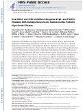 Cover page: Dual HDAC and PI3K inhibition abrogates NFκB- and FOXM1-mediated DNA damage response to radiosensitize pediatric high-grade gliomas