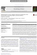 Cover page: Administration of CoQ10 analogue ameliorates dysfunction of the mitochondrial respiratory chain in a mouse model of Angelman syndrome