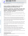 Cover page: Invasive candidiasis: investigational drugs in the clinical development pipeline and mechanisms of action