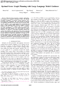 Cover page: Optimal Scene Graph Planning with Large Language Model Guidance