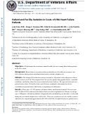 Cover page: Patient and Facility Variation in Costs of VA Heart Failure Patients.