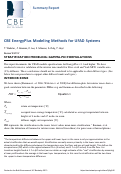 Cover page: CBE EnergyPlus modeling methods for UFAD systems