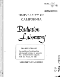 Cover page: Systematics of Alpha-Radioactivity