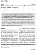 Cover page: The Foxo1-YAP-Notch1 axis reprograms STING-mediated innate immunity in NASH progression.