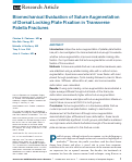 Cover page: Biomechanical Evaluation of Suture Augmentation of Dorsal Locking Plate Fixation in Transverse Patella Fractures.