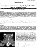 Cover page: Basaloid Squamous Cell Carcinoma of the Upper Aerodigestive Tract: A Case Report and Review of the Literature