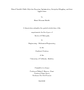 Cover page: Mixed-Variable Multi-Objective Bayesian Optimization, Design-by-Morphing and their Applications