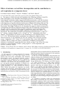 Cover page: Effect of moisture on leaf litter decomposition and its contribution to soil respiration in a temperate forest