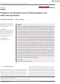 Cover page: Pregnancy monitoring in mares: Ultrasonographic and endocrine approaches