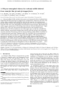 Cover page: A 350-year atmospheric history for carbonyl sulfide inferred from Antarctic firn air and air trapped in ice