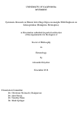 Cover page: Systematic Research on Minute Litter Bugs Dipsocoromorpha With Emphasis on Schizopteridae (Hemiptera: Heteroptera)