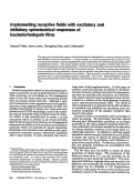 Cover page: Implementing receptive fields with excitatory and inhibitory optoelectrical responses of bacteriorhodopsin film