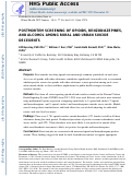 Cover page: Postmortem screening of opioids, benzodiazepines, and alcohol among rural and urban suicide decedents