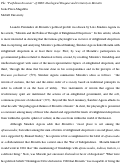 Cover page: The “Perfidious Invasion” of 1808: Ideological Disquiet and Certainty in Moratín