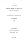 Cover page: Behavioral and chemical ecology of ants (Hymenoptera, Formicidae) and their natural enemies in dynamic coffee agroecosystems.