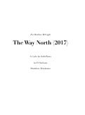 Cover page: The Way North