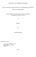 Cover page: Effects of Prolonged E-cigarette Exposures on Lung Physiology and Asthmatic Response in a Murine Model.