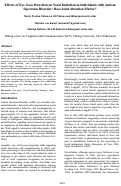 Cover page: Effects of Eye Gaze Direction on Vocal Imitation in Individuals with Autism Spectrum Disorder: Does Joint Attention Matter?