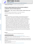 Cover page: Emotion-related impulsivity and risky decision-making: A systematic review and meta-regression.