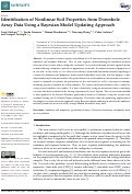 Cover page: Identification of Nonlinear Soil Properties from Downhole Array Data Using a Bayesian Model Updating Approach