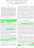 Cover page: Efficient codes for multi-modal pose regression