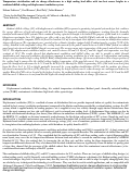 Cover page: Temperature stratification and air change effectiveness in a high cooling load office with two heat source heights in a combined chilled ceiling and displacement ventilation system