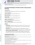 Cover page: A Finite Element Model to Simulate Formation of the Inverted-V Deformity.