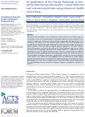 Cover page: An application of the Causal Roadmap in two safety monitoring case studies: Causal inference and outcome prediction using electronic health record data.