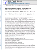 Cover page: Effect of Hemodynamics on Stroke Risk in Symptomatic Atherosclerotic Vertebrobasilar Occlusive Disease