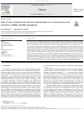 Cover page: Risk of iron overload with chronic indiscriminate use of intravenous iron products in ESRD and IBD populations