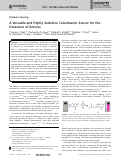 Cover page: A Versatile and Highly Selective Colorimetric Sensor for the Detection of Amines