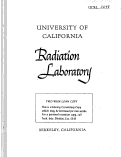 Cover page: ELECTRON SPECTRUM OF THE U230 SERIES