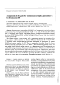 Cover page: Assignment of the gene for human neutral alpha-glucosidase C to chromosome 15