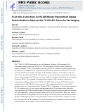 Cover page: Scan-Time Corrections for 80–100-min Standardizetd Uptake Volume Ratios to Measure the 18F-AV-1451 Tracer for Tau Imaging