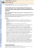 Cover page: Evolving Attractive Faces Using Morphing Technology and a Genetic Algorithm: A New Approach to Determining Ideal Facial Aesthetics