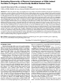 Cover page: Evaluating Biosecurity of Physical Containment at USDA Animal Facilities to Prepare for Genetically Modified Rodent Trials