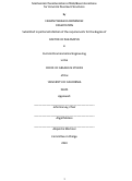 Cover page: Mechanical Characterization of Slab/Base Interactions for Concrete Pavement Structures