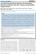 Cover page: Joint Molecule Resolution Requires the Redundant Activities of MUS-81 and XPF-1 during Caenorhabditis elegans Meiosis