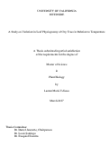 Cover page: A Study on Variation in Leaf Physiognomy of City Trees in Relation to Temperature