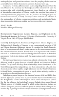 Cover page: Revolutionary Negotiations: Indians, Empires, and Diplomats in the Founding of America. By Leonard J. Sadosky.