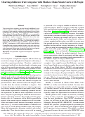 Cover page: Charting children's fruit categories with Markov-Chain Monte Carlo with People